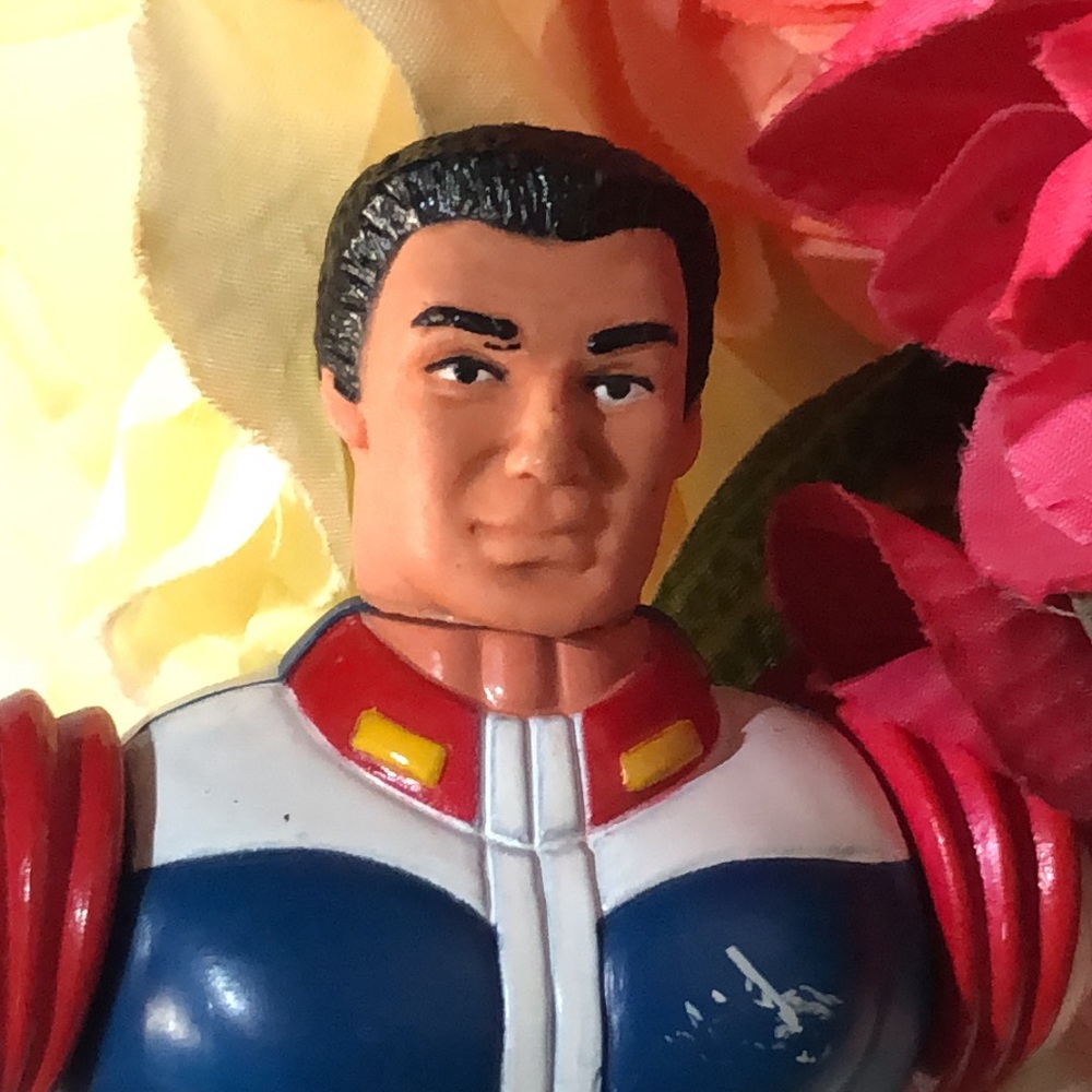 Earth Force 1980's Pace Toys Flight Team Dark Hair Earth Force Figure 80s